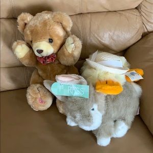 Assorted Stuffed Animals (2 with tags)